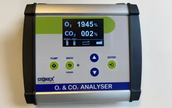 1. Portable O2/CO2 meter
