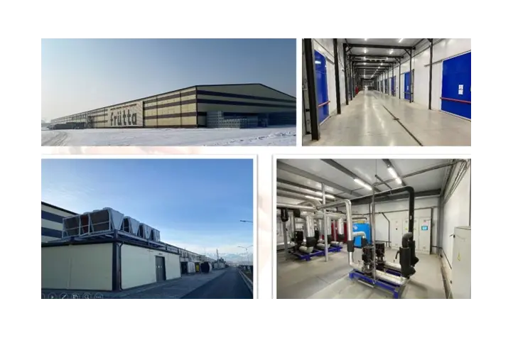 Turnkey project for CA storage of Apples + Berries including cooling + DCA in Kazakhstan