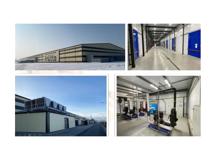 Turnkey project for CA storage of Apples + Berries including cooling + DCA in Kazakhstan