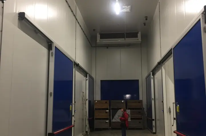 Als CA system for organic / biological produced apples and pears